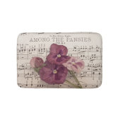 Onder de Pansies Badmat (Voorkant)