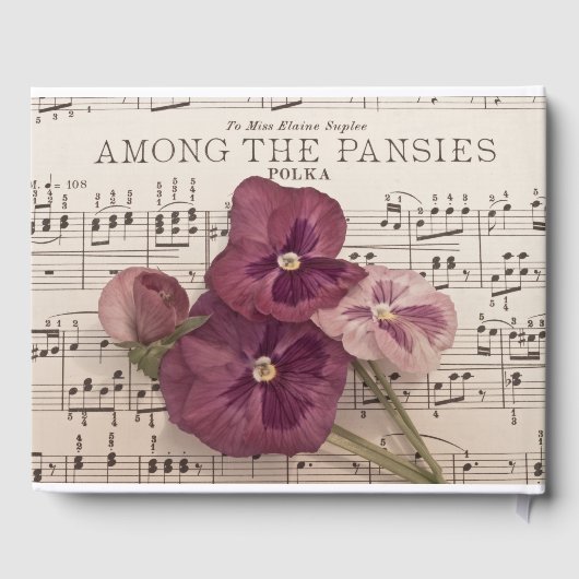 Onder de Pansies Gastenboek (Achterkant)