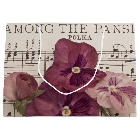 Onder de Pansies Groot Cadeauzakje (Voorkant)