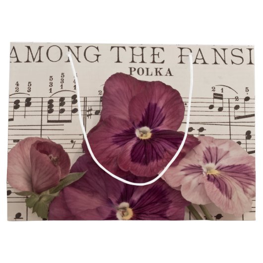 Onder de Pansies Groot Cadeauzakje (Achterkant)