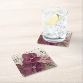 Onder de Pansies Kartonnen Onderzetters (Insitu)