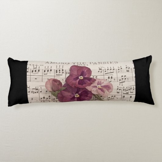 Onder de Pansies Lichaamskussen (Achterkant)