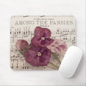 Onder de Pansies Muismat (Met muis)