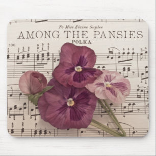 Onder de Pansies Muismat