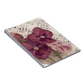Onder de Pansies Notitieboek (Rechterzijde)