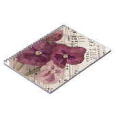 Onder de Pansies Notitieboek (Linkerzijde)