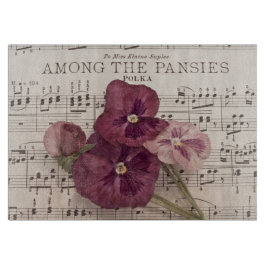 Onder de Pansies Snijplank