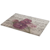 Onder de Pansies Snijplank (Hoek)