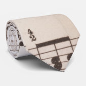 Onder de Pansies Stropdas (Opgerold)