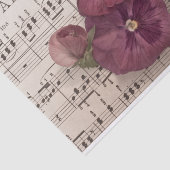 Onder de Pansies Tissuepapier (Detail)