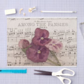 Onder de Pansies Tissuepapier (Craft)