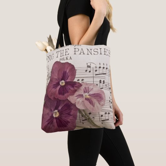 Onder de Pansies Tote Bag (Dichtbij)