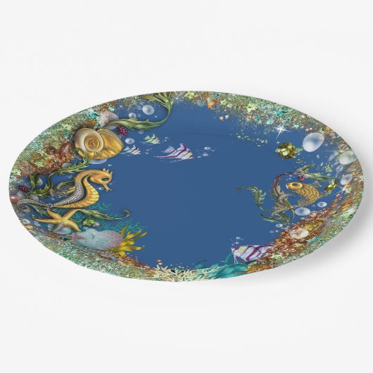 Onder de Partij van het Zee Papieren Bordje (Gekanteld)