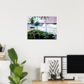 Onder de passaatwinden, Barbados Poster (Thuiskantoor)