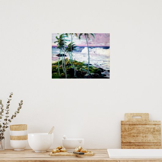 Onder de passaatwinden, Barbados Poster (Keuken)