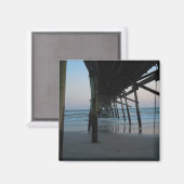 Onder de Pier - Oak Island, North Carolina Magneet (Voorkant / Achterkant)