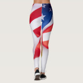 Onder de Plooien van de Vlag Leggings (Achterkant)
