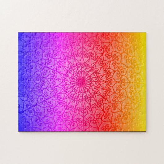 Onder de puzzel van Dome Legpuzzel (Horizontaal)