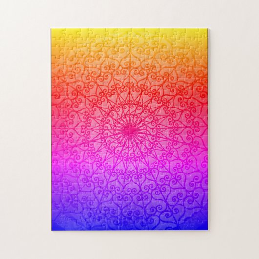 Onder de puzzel van Dome Legpuzzel (Verticaal)