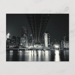 Onder de QueensBoro Bridge - NYC Briefkaart