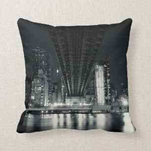 Onder de QueensBoro Bridge - NYC Kussen