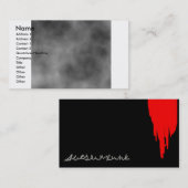 Onder de radar visitekaartje (Voorkant / Achterkant)