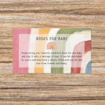 Onder de Regenboog Boek voor Baby Boho Baby Shower