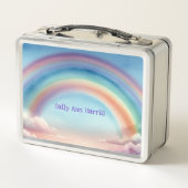 Onder de regenboog lunchbox (Achterkant)
