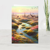 Onder de Schilderij van Matin, kaart voor iedereen (Achterkant)