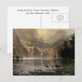 Onder de Sierra Nevada bergen Briefkaart (Voorkant / Achterkant)