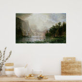 Onder de Sierra Nevada bergen, Californië Poster (Keuken)