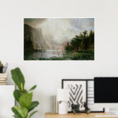 Onder de Sierra Nevada bergen, Californië Poster (Thuiskantoor)