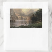 Onder de Sierra Nevada bergen Rechthoekige Sticker (Tas)