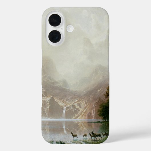 Onder de Sierra Nevada bergen van Bierstadt Case-Mate iPhone Case (Achterkant)