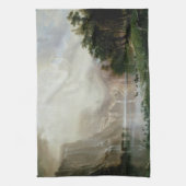 Onder de Sierra Nevada bergen van Bierstadt Theedoek (Verticaal)