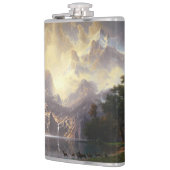 Onder de Sierra Nevada, Californië, Bierstadt Art Heupfles (Links)