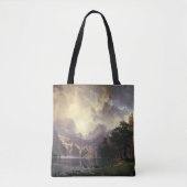 Onder de Sierra Nevada, Californië, Bierstadt Art Tote Bag (Voorkant)
