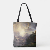 Onder de Sierra Nevada, Californië, Bierstadt Art Tote Bag (Achterkant)
