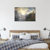 Onder de Sierra Nevada door Albert Bierstadt Canvas Afdruk (Insitu (Slaapkamer))