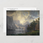 Onder de Sierra Nevada, Yosemite Valley Briefkaart (Voorkant / Achterkant)