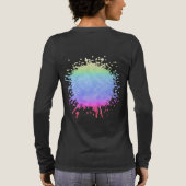 Onder de Spectrumsluier Tri-Blend Shirt (Achterkant)