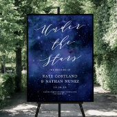 Onder de sterren Astronomy Space Night Wedding Sig Poster