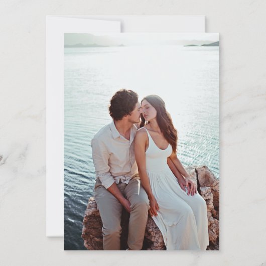 Onder de sterren ceremonie kaart (Achterkant)