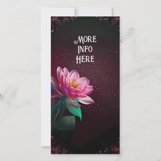 "Onder de sterren: een feest van liefde" (Achterkant)