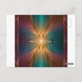 "Onder de sterren: een feest van liefde" Briefkaart (Achterkant)