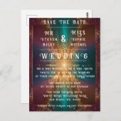 Onder de sterren: een feest van liefde briefkaart (Voorkant / Achterkant)