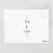 Onder de sterren: een feest van liefde briefkaart (Achterkant)