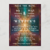 Onder de sterren: een feest van liefde briefkaart (Voorkant)