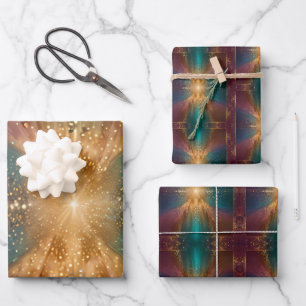 "Onder de sterren: een feest van liefde" Inpakpapier Vel