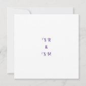 Onder de sterren: een feest van liefde kaart (Achterkant)